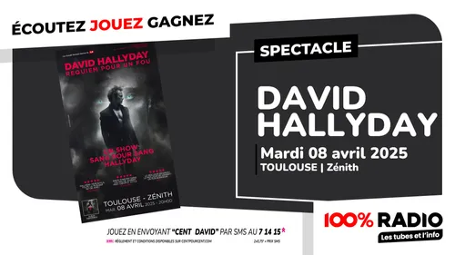 Gagnez le concert de David HALLYDAY
