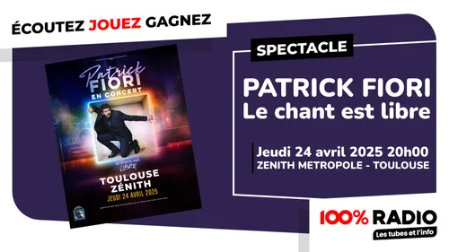 Gagnez le concert de Patrick FIORI.