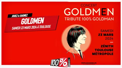 Gagnez le concert GOLDMEN TRIBUTE