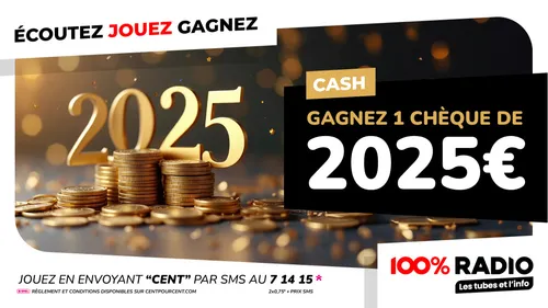 Gagnez 1 chèque de 2025€ !