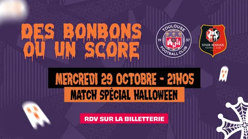 TOULOUSE: le Stadium passe en mode Halloween pour le match TFC-Rennes
