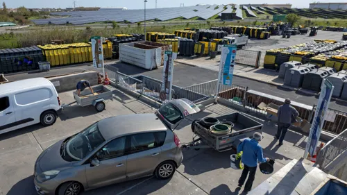 Installation de barrières aux déchetteries de l'agglo de Sète en 2025