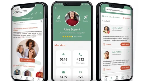Toutes Connectées : l'appli locale des cheffes d'entreprise
