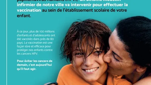 Vaccination HPV dans les collèges du Bassin de Thau