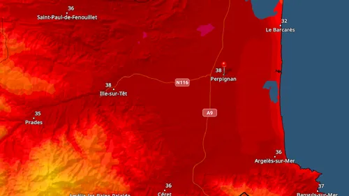 Fortes chaleurs : les Pyrénées-Orientales sous vigilance, feux dans...