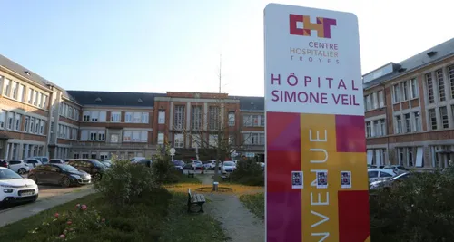 Le corps d'une femme découvert sur la pelouse de l'hôpital de Troyes.