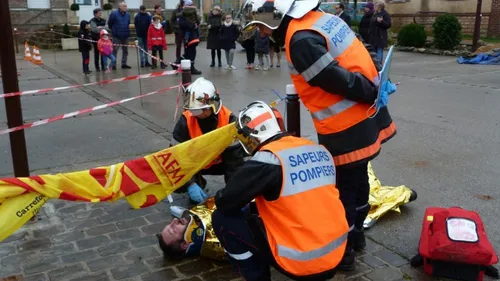 Les pompiers volés en plein Téléthon