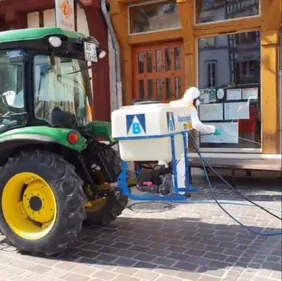 Troyes a commencé à désinfecter ses rues