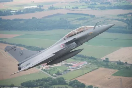 La détonation venait d'un avion de chasse