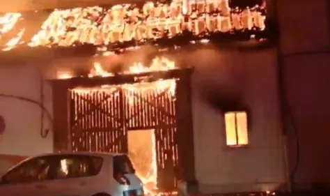 Violent incendie au cœur de Troyes