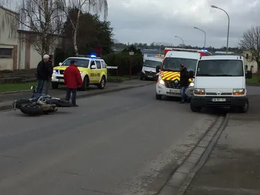 Un motard sérieusement blessé à Vire