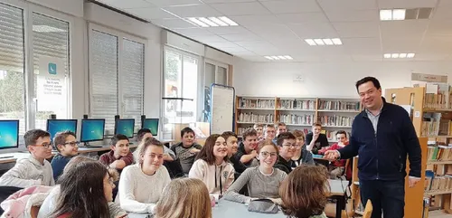 Les collégiens de Tilly sur Seulles à la radio !