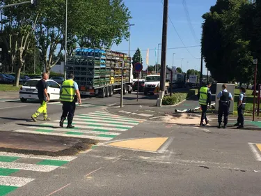 une blessée dans un accident route de Caen à Vire