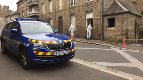 Important dispositif de Gendarmerie rue Halbout