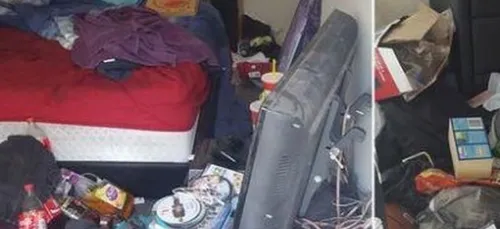 Il laisse un beau cadeau à son proprio qui l'a viré de son...