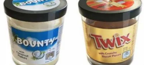 Humm de la pâte à tartiner Maltesers, Bounty et Twix ! (photo)