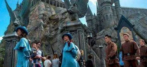 Voici les premières images du parc d'attractions Harry Potter !...
