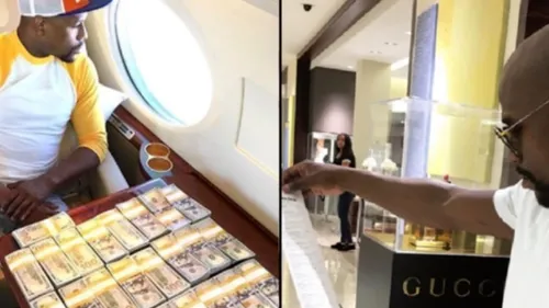 Floyd Mayweather dépense 7 millions de dollars chez Gucci, et se...