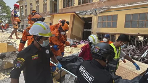 Miracle en Birmanie : Sauvetage inespéré après le séisme dévastateur