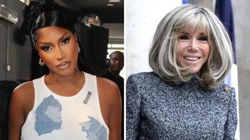 Aya Nakamura fait des snaps avec Brigitte Macron !