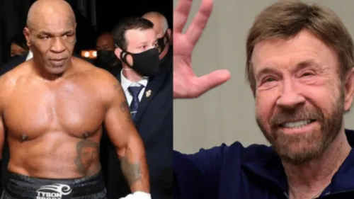Mike Tyson aurait menacé Chuck Norris qui aurait accosté sa femme :...