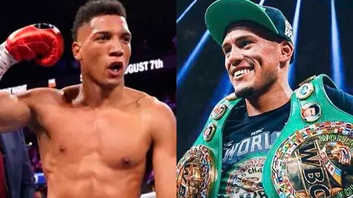 Tension entre David Benavidez et David Morrell lors d'un...