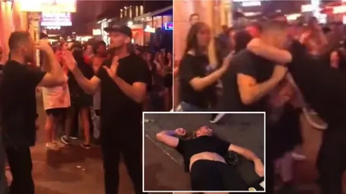 MMA : Nate Diaz filmé entrain de mettre KO un homme dans la rue...