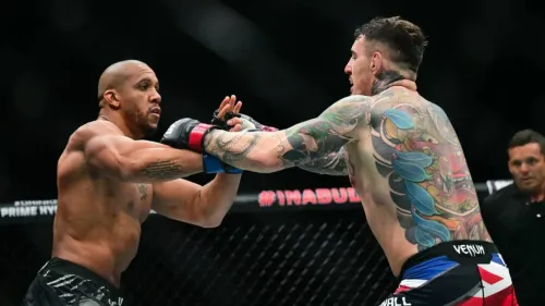 UFC 321 : un doigt dans l’œil met fin au rêve de Ciryl Gane face à...