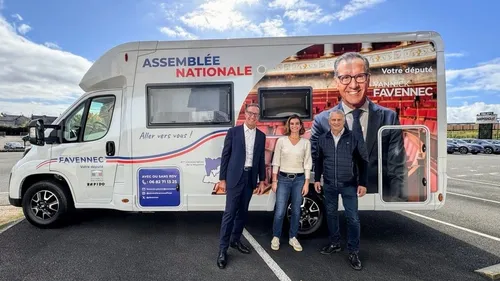 Député Yannick Favennec : Un camping-car devenu permanence...