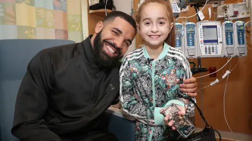 Drake : il donne 20k après un pierre feuille ciseaux