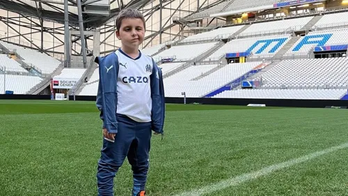 Kenzo 8 ans, atteint de cancer et fan de l'OM a été agressé lors du...