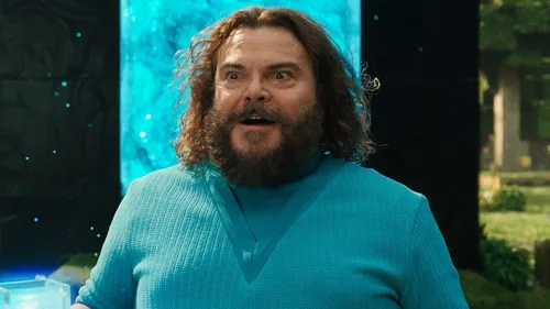 L'acteur Jack Black du film Minecraft en mission anti-pop-corn au...
