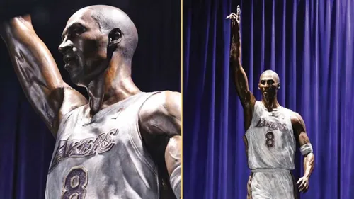 Kobe Bryant : des erreurs à corriger sur sa statue de devant...