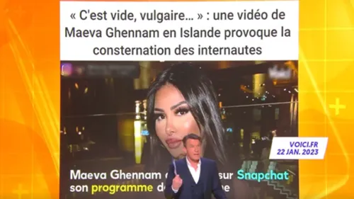 TPMP :  Benjamin Castaldi tacle Maeva Ghennam sur son physique...