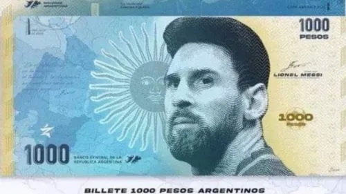 Lionel Messi : des billets de banque à l’effigie du joueur en...