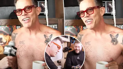 Post Malone tatoue un gros p**** sur le visage de Steve-O (vidéo)