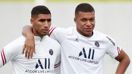 Mbappé et Hakimi reçus en VIP lors du match de basket aux États-Unis