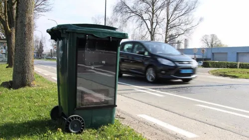 Radar camouflé en bac à ordures : Une efficacité impressionnante