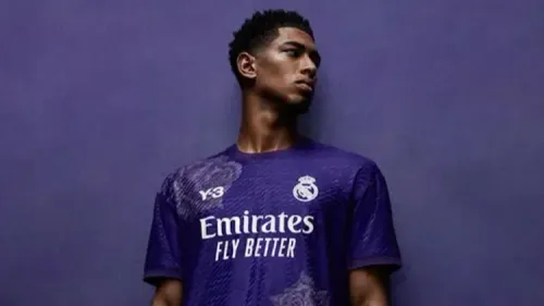Le Real Madrid lance un maillot tendance pour l'été signé Yohji...