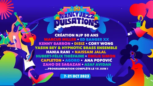 50 ans du NJP : les premiers artistes de cette édition 2023