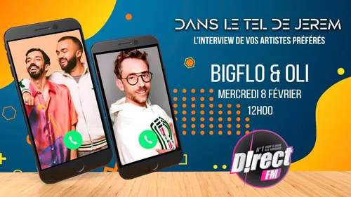 Big Flo et Oli seront les invités de Jérémy KA sur D!RECT FM
