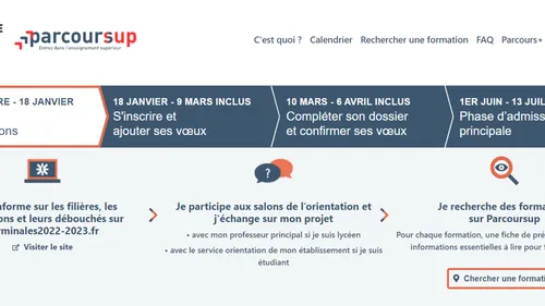 Parcoursup : début des inscriptions ce mercredi