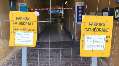 Metz : le parking cathédrale fermé pour une durée indéterminée