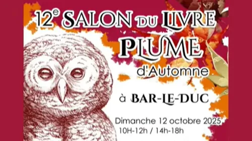 Plume d’Automne : le salon du livre revient ce week-end à Bar le Duc 
