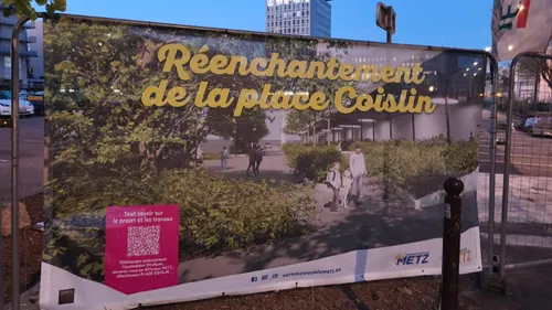 Metz : c’est parti pour le réenchantement de la Place Coislin