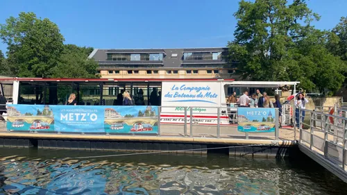 Le bateau Metz’O revient assurer vos trajets ! 