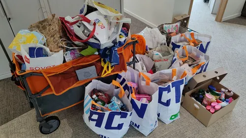 2.000 produits d’hygiènes collectés dans le Grand-Est ! 