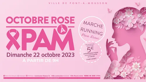 Octobre Rose : Pont-à-Mousson se bouge le 22 octobre