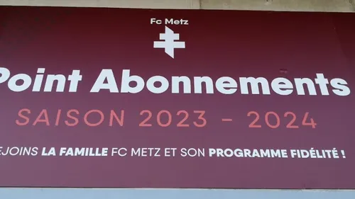 FC Metz : L’abonnement, c’est maintenant !