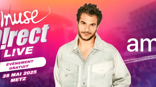 Amir : 10e artiste présent pour le MUSE D!RECT L!VE